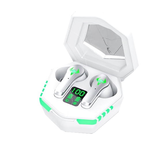 TWS Bluetooth Gaming Headsets Wireless Earphones Dual Mode Music LED Display Headphones Zero latency Touch Earbuds N35 Upgraded