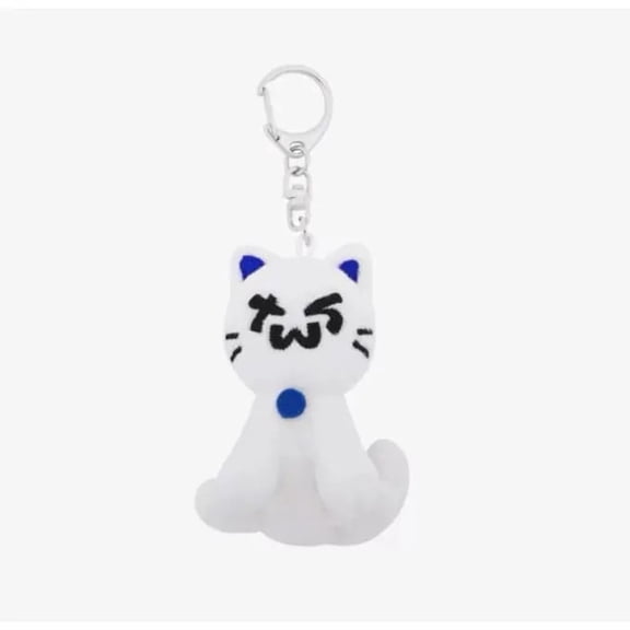 TWS Boy Group Toast Cat Plush Keychain – Hanjin, Shinyu, Dohoon Ghost Charm