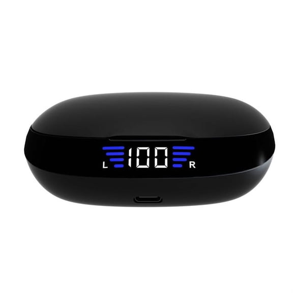 TWS Driver Diameter Bluetooth Wireless VV2 Type Earphone Earbuds Headset Headphone Pads Material with Microphone Volume Control