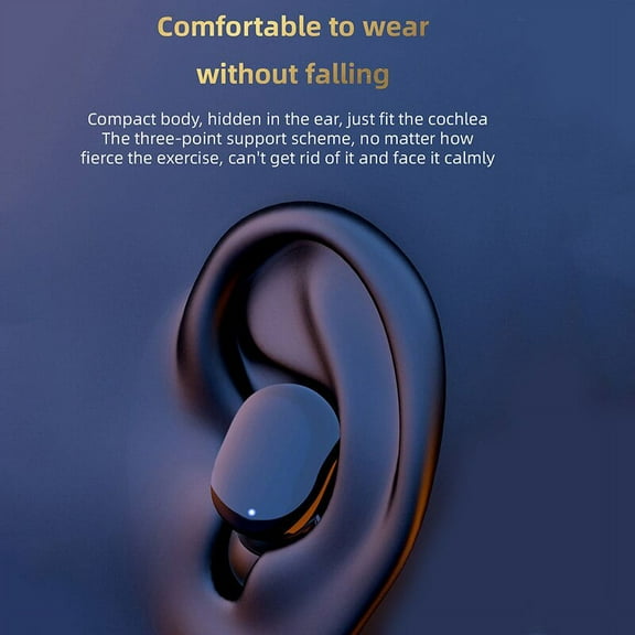 TWS G9S Wireless In-Ear Earbuds, Black