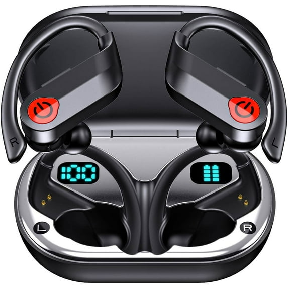 TWS Headphones for OnePlus Nord N100 - Wireless Earbuds Earphones Ear hook True Stereo Headset for OnePlus Nord N100