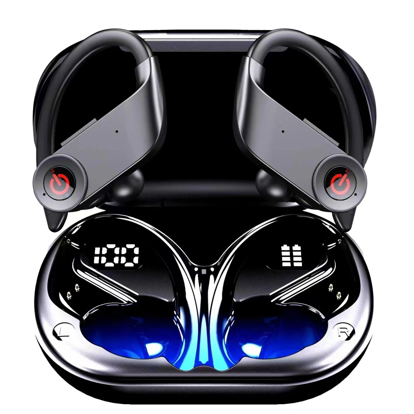 AGOZ Wireless Earbuds TWS Headset Bluetooth Headphones for Apple iPhone 14,  14 Pro, 13 Pro Max, 12, iPhone 11, 11 Pro, 11 Pro Max, SE, XS MAX,, XR, 8  Plus, 8, 7 Plus, 7, 6S Plus, 6S, 6 Plus, 6 - White 