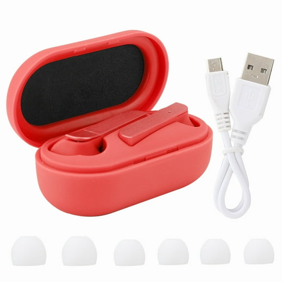 TWS-W2 Wireless Bluetooth 5.0 Headset Deep Waterproof Automatic Pairing Connection EarbudsRed