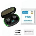 thumbnail image 1 of TWS Y70  Bluetooth 5.1 Wireless Headset Wireless Charging Charging Case with microphone Mini in ear headphones for IOS/ Android, 1 of 7
