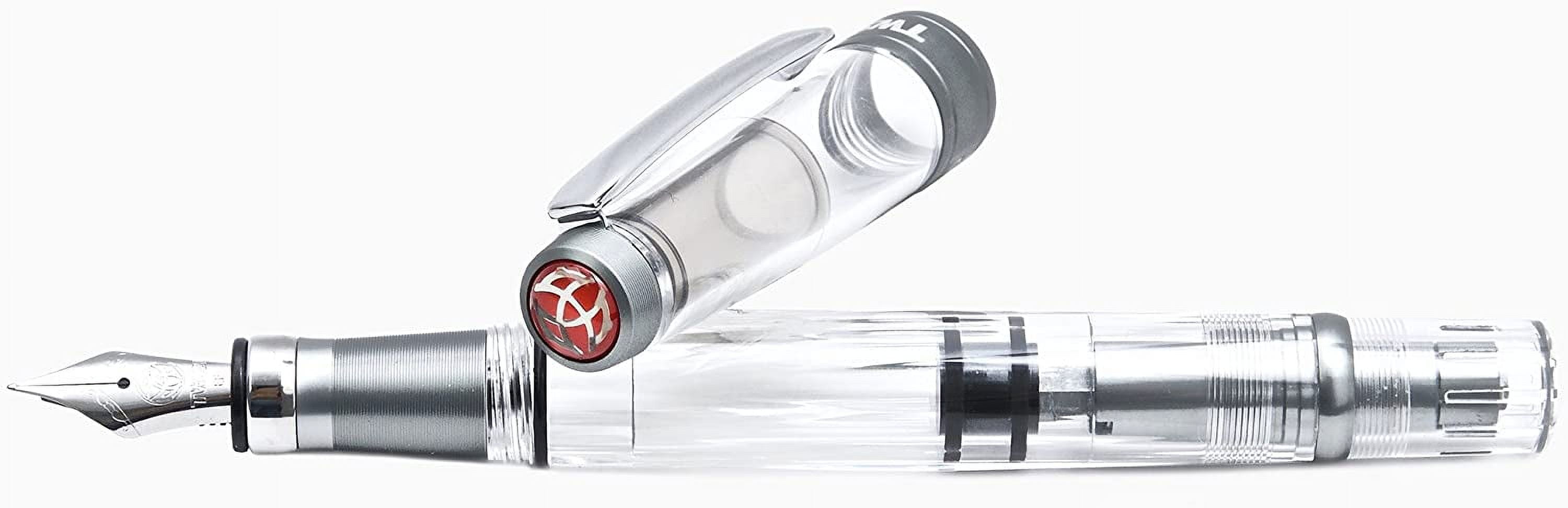 TWSBI Diamond 580ALR Nickel Gray Fountain Pen Nib M