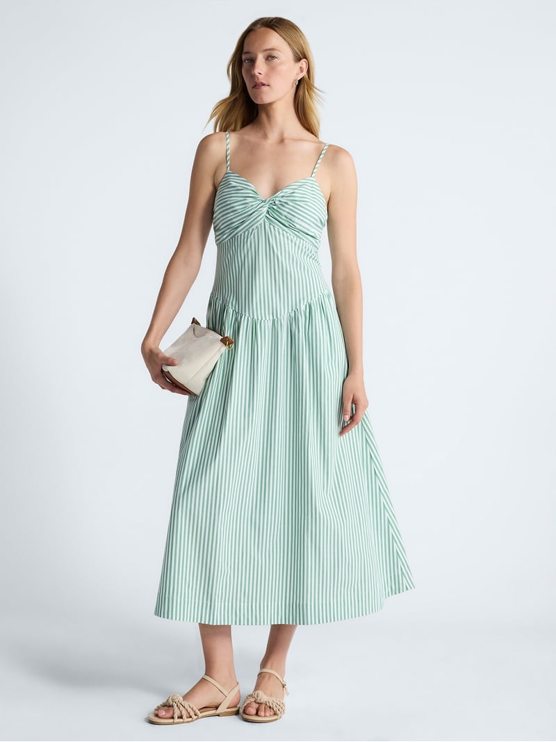 sleeveless drop waist maxi dress ASOS Design - Maxi Dress - Women - Polyester/Elastane - 2 US