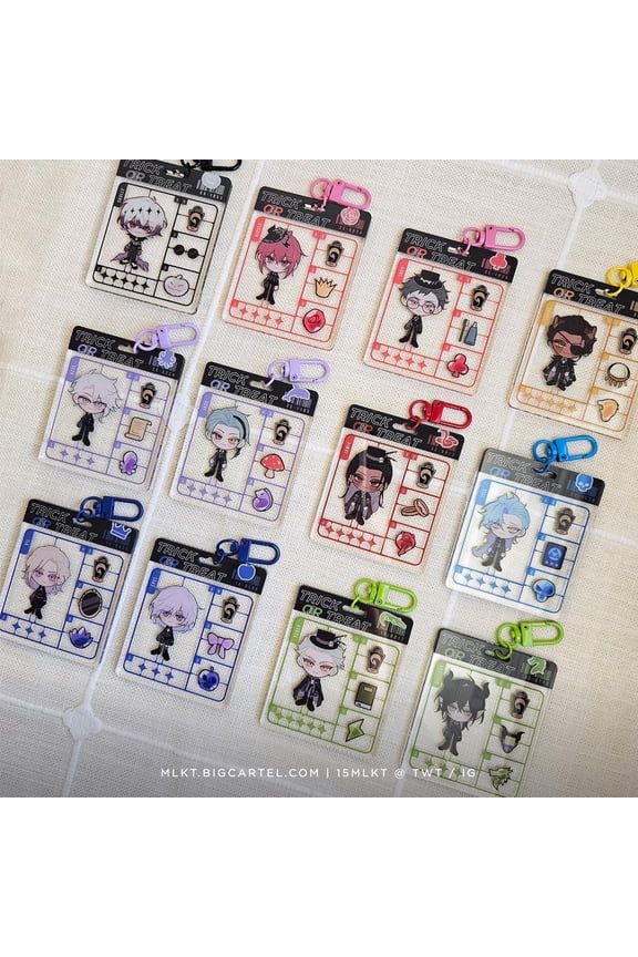 TWST | Nightmare Suit Charms (1 keychain)