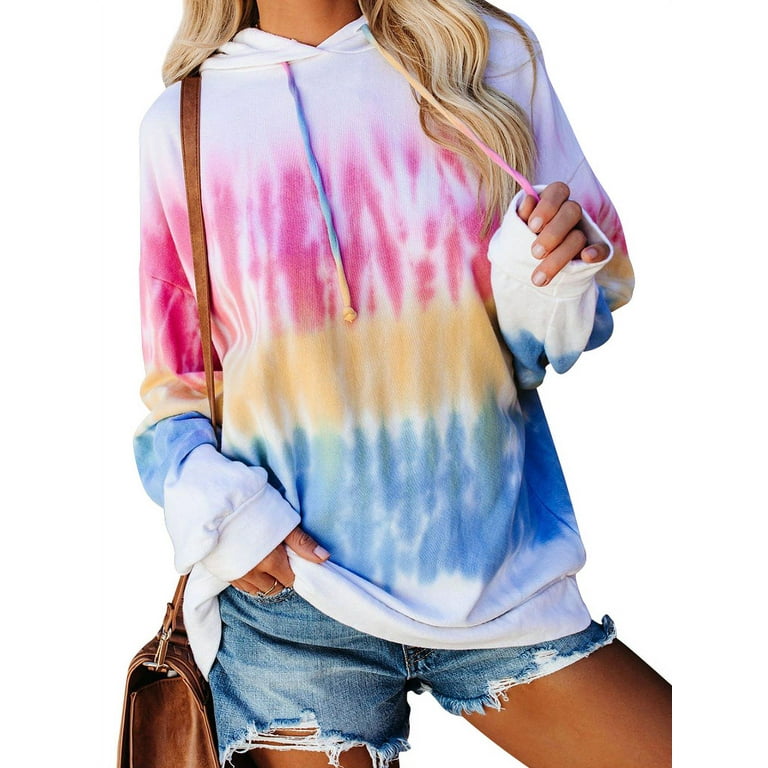 Walmart tie dye sweatshirt sale