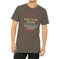 thumbnail image 1 of TWZH Men Please Don't Be Rude To Me Letter T-Shirt Funny Style Tee, 1 of 7