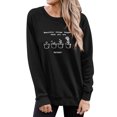 thumbnail image 1 of TWZH Women Beautiful Things Happen When You Are Patient Print Sweatshirts Tops, 1 of 6