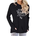 thumbnail image 1 of TWZH Women Being An Adult Is Like The Dumbest Thing I've Ever Sweatshirts Tops, 1 of 6