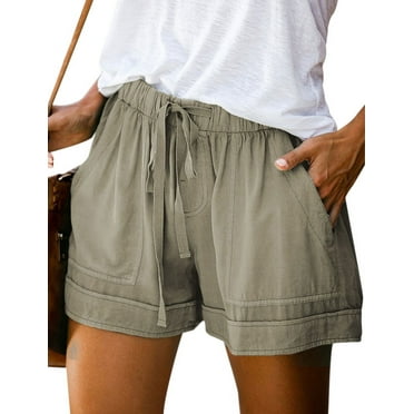 Time and Tru Women's Utility Shorts - Walmart.com