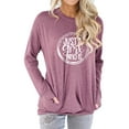 thumbnail image 1 of TWZH Women Just A Girl Who Is Assertive Outspoken Passionate Sweatshirts Top, 1 of 6