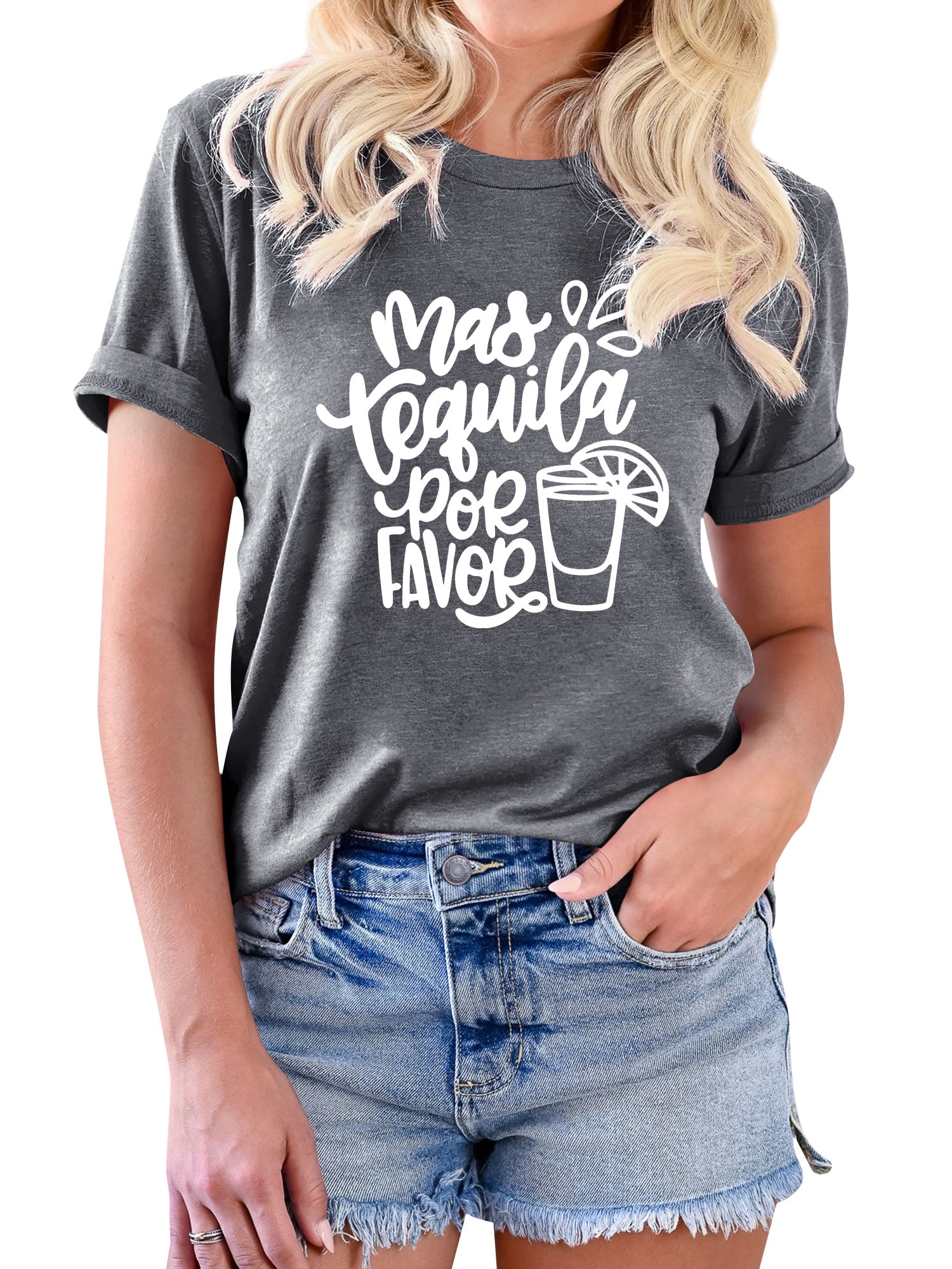 Mas Cervezas Por Favor Fitted Women's T Shirt main image 0