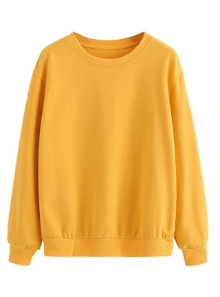 Womens shop mustard sweatshirt