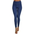 thumbnail image 1 of TWZH Women Solid Color Rib High Waisted Butt Lift Quick Dry Workout Legging, 1 of 4