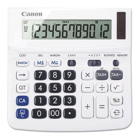 TX-220TSII Portable Display Calculator, 12-Digit LCD | Bundle of 2 Each