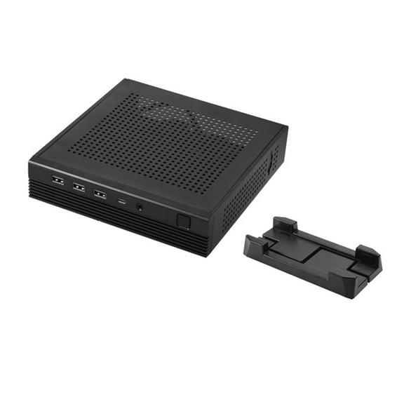 TX06 Mini ITX Computer Case Space Efficient with Advanced Thermal Management for Home Office PC Case
