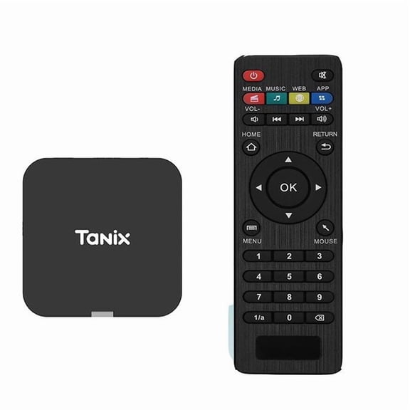 TX1TV Box Android 10.0, Quad Core, 2GB RAM 16GB ROM, Dual-Band Wi-Fi, BT4.2, 4K Ultra HD Media Player
