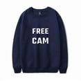 thumbnail image 1 of TX2 Free Cam Crewneck Sweatshirt Merch Casual Sweatshirt Unisex Clothing, 1 of 2