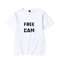 thumbnail image 1 of TX2 Free Cam T-Shirt Men/Women Streetwear T-Shirt Shirt Short Sleeve, 1 of 2