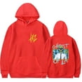 thumbnail image 1 of TX2 Ghost Hoodie Men's Hip Hop Printing Pullover Hooded Sweatshirts, 1 of 2