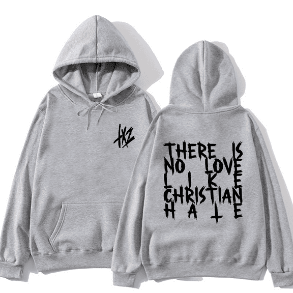 TX2 Merch No Love Song Hoodies Men Women Long Sleeve Hooded Sweatshirt Harajuku Tracksuit