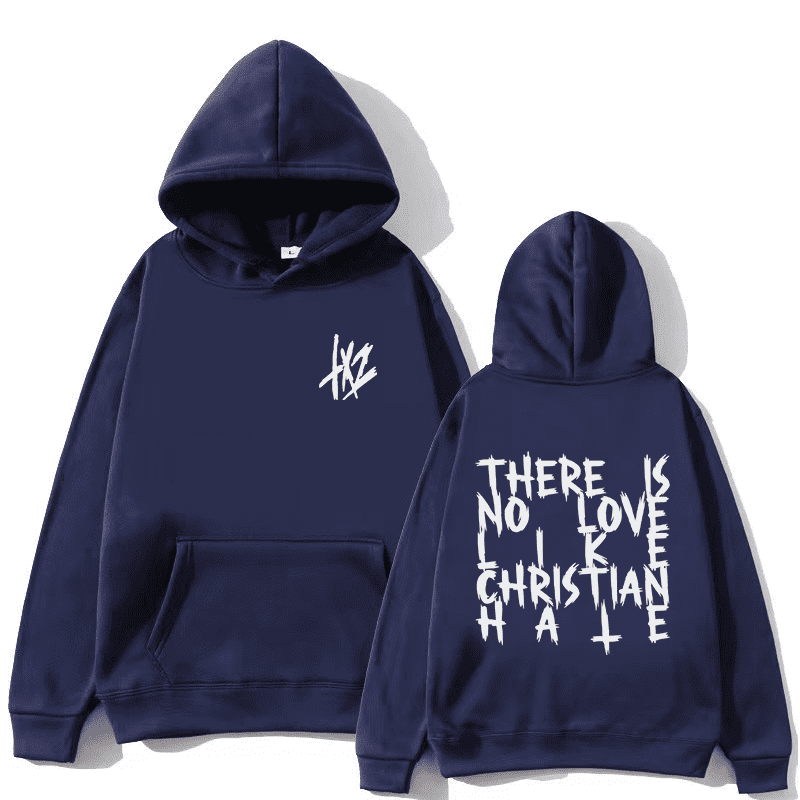 TX2 Merch No Love Song Hoodies Men Women Long Sleeve Hooded Sweatshirt Harajuku Tracksuit