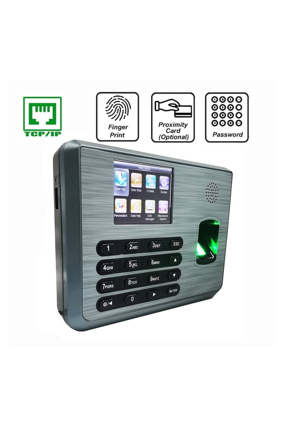 TX628 Tcp/ip Biometric Attendance System Fingerprint Time Clock Employee Control Machine Electronic Device - Efficient Management