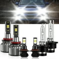 thumbnail image 1 of TXBILMOO LED HID Headlight Bulbs+Fog Light Kit Super bright Compatible for Subaru Impreza 2006-2011, 1 of 8
