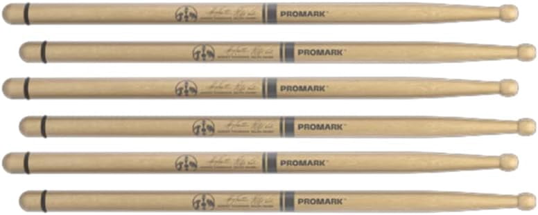 TXDCBYOSW BYOS Drum Sticks - Hickory Tip Marching Drumsticks (3 Pack)