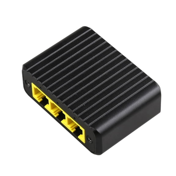 TXE367 Unmanaged Networking Switcher 4x RJ45 Port 10/100/1000Mbps Auto Negotiation IEEE802.3 Standards