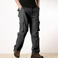 thumbnail image 1 of TXGREN Cargo Pants for Men Men's Work Pants Hiking Cargo Pants Six Pockets Outdoor Ripstop Multi Pockets Breathable Cotton Pants Size:29-44, 1 of 9
