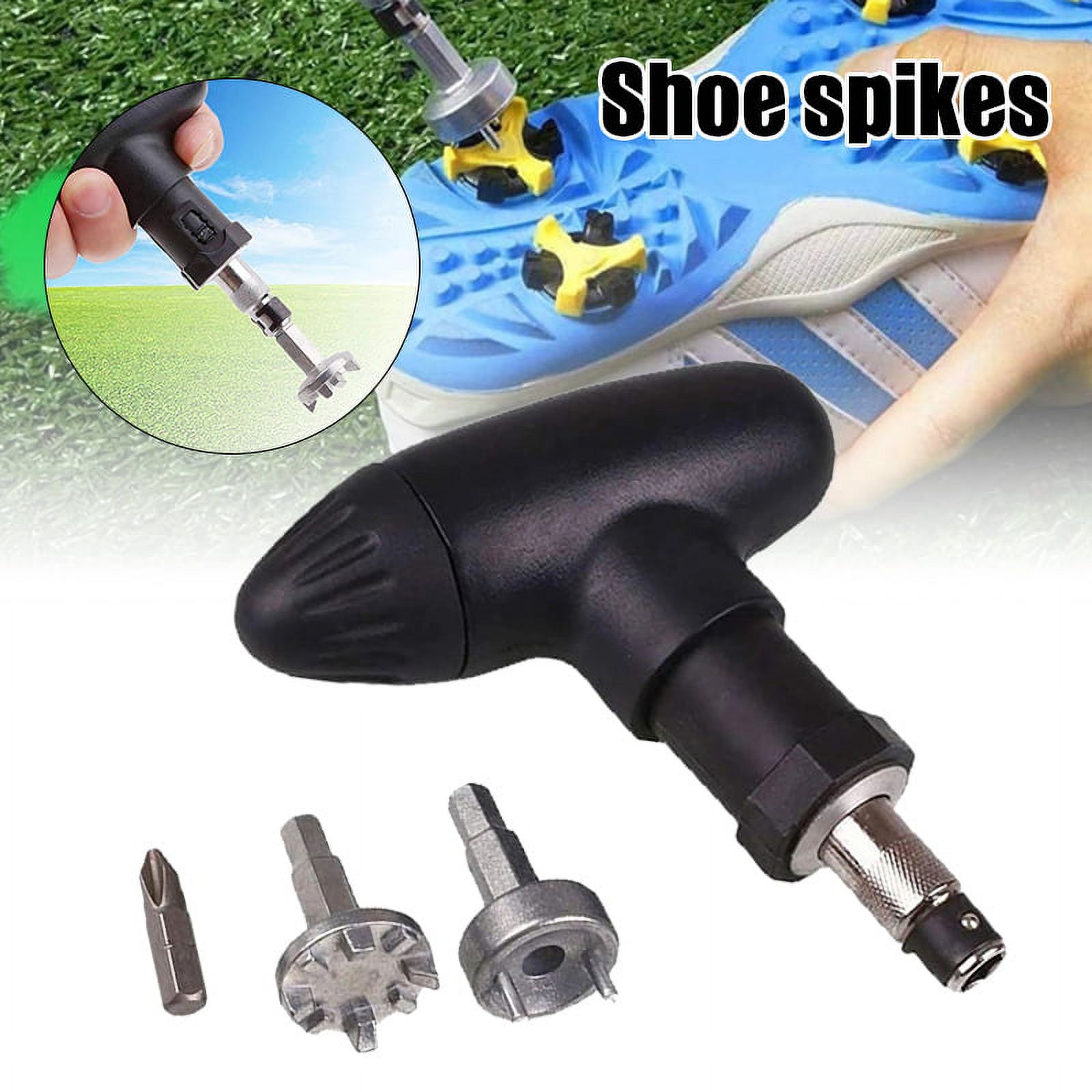 TXRLCON Golf Shoe Spike Remover Portable Tool Ergonomic Handle