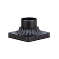 thumbnail image 1 of TXT BLK CAST ALUM ADAPTOR BASE, 1 of 4