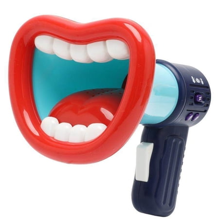 TXT-MATRIX Big Mouth Voice Changer with 6 Sound Effects, Portable Handheld Speaker for Indoor and Outdoor Entertainment