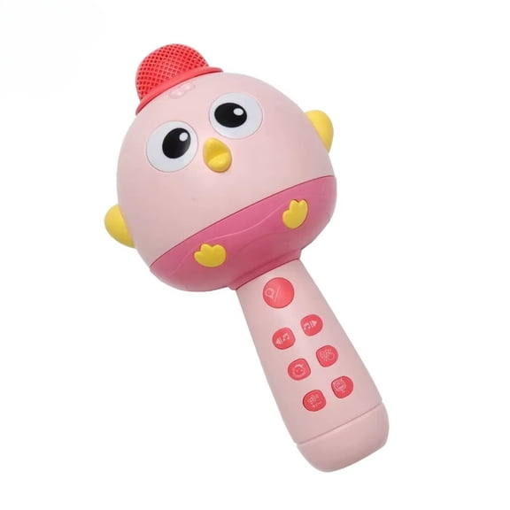 TXT MATRIX Cartoon Chicken Wireless Karaoke Microphone Speaker, Voice Changing Portable Audio for Daily Entertainment