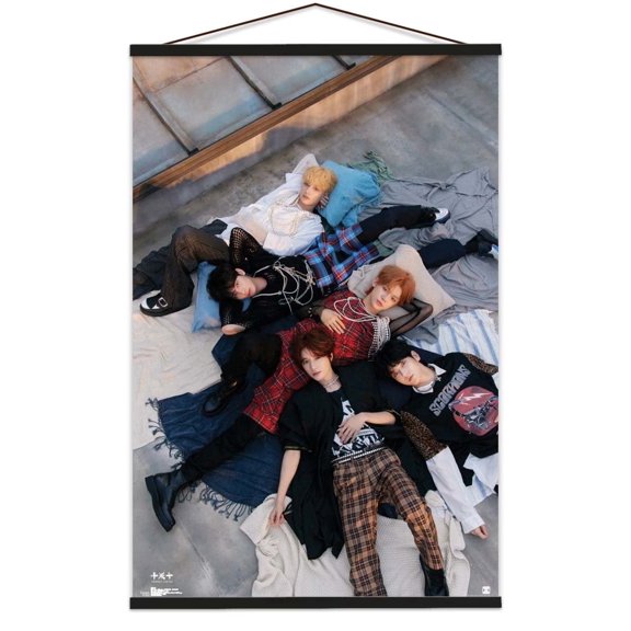 TXT - The Name Chapter: FREEFALL - CLARITY Music Poster - Officially Licensed - 24" x 36" with Poster Hanger Black Color