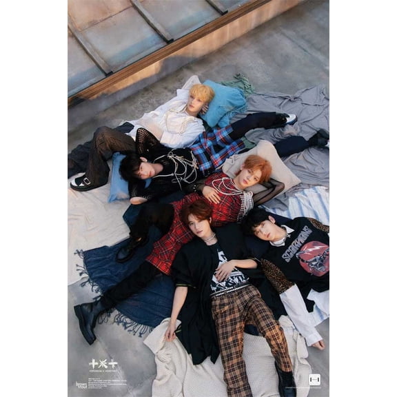 TXT The Name Chapter: FREEFALL - CLARITY Officially Licensed Mini Music Poster - 11 x 17 inches