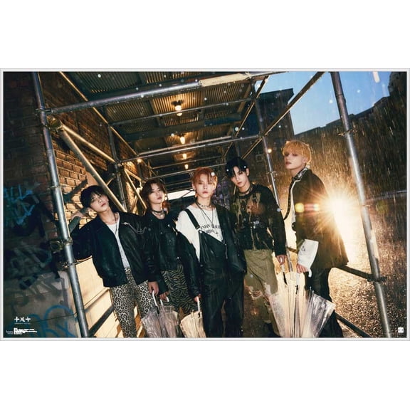 TXT The Name Chapter: FREEFALL - REALITY Officially Licensed Music Poster - 36.5" x 24.5" Laminated