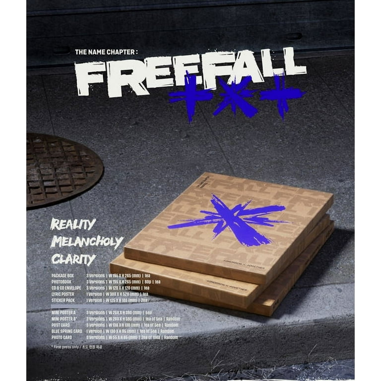 K-Pop Music CD: TXT 3rd Album [ The Name Chapter: Freefall