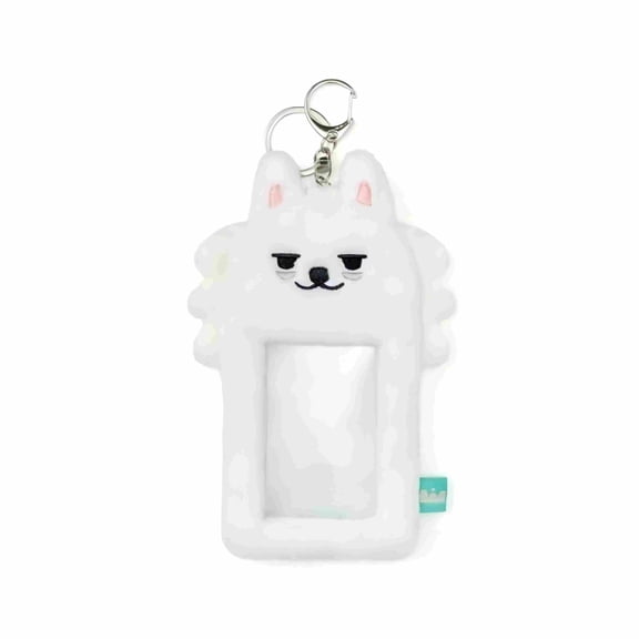 TXT Themed Photocard Holder Keychain, Portable Clear Card Protector for Fan Photo ID Transit Cards