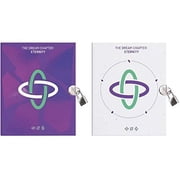 TXT Tomorrow X Together The Dream Chapter Eternity Album Port Ver+Starboard Ver Set 2 CDs + 2 Photobooks + 2 Paper Stickers + 4 Photocards + 2 TU Illust Cards + Extra 4 Photocards