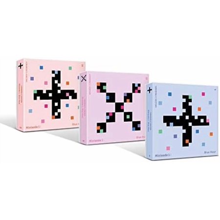 TXT - minisode1 : Blue Hour Album+Folded Poster+Extra Photocards Set (VR ver.)