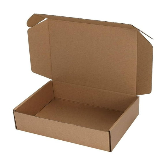 TXYRDXK 1 Pack Small Shipping Box 9x6x2'' Corrugated Small Cardboard Box for Shipping, Recyclable Packaging Box for Business, Mailer, Gift Packing, Crafts Packing, Jewelry Box, Brown