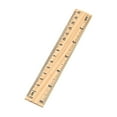 thumbnail image 1 of TXYRDXK 1Pc Wooden Ruler 6 Inch Rulers Bulk Wood Measuring Ruler for Home Office Supplies 2 Scale (15 cm), 1 of 9