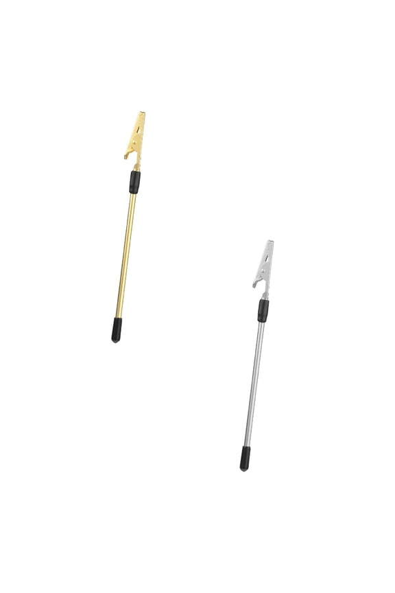 2 Pcs Bracelet Helper Tool, Portable Bracelet Helper Easy to Put on Yourself, Fastener Helpers Tool for Jewelry Clasps, Necklace, Zippers, Crafts (Gold+Silver)