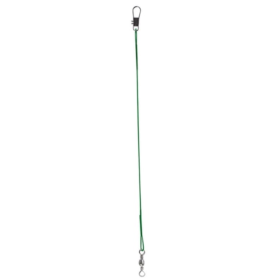 TXYRDXK Fishing Leaders, Fish Line Stainless Steel Wire with Swivels Snap Connect Fishing Gear and Equipment Tackle Kit, for Lures Bait Rig Or Hooks, Fishing Gift(1Pc, 8Inch)