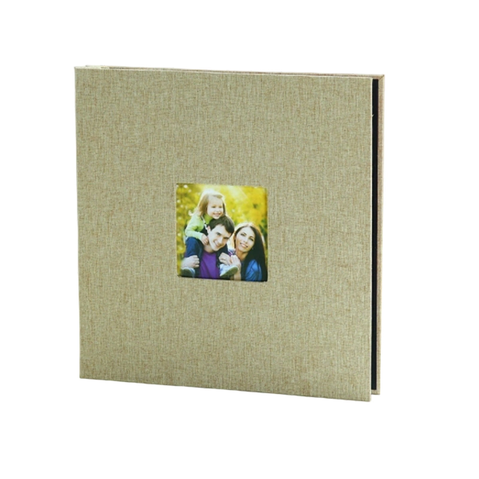TXYRDXK Self Adhesive Photo Album Black Pages Scrapbook Photo Albums for 1-12inch Photos, Pictures Books with Sticky Pages for Family Wedding 11x10.6 Inch