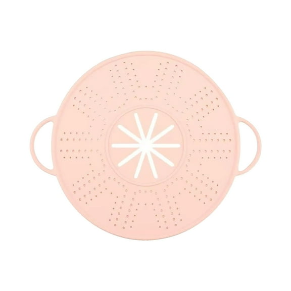 TXYRDXK Silicone Lids - 1 Pack Heat Resistant Microwave Splatter Cover, Reusable silicone Suction lids for food storage Fits Bowls, Cups, Skillets, Plates, Pots, Pans StoveTop, Oven, Fridge Safe